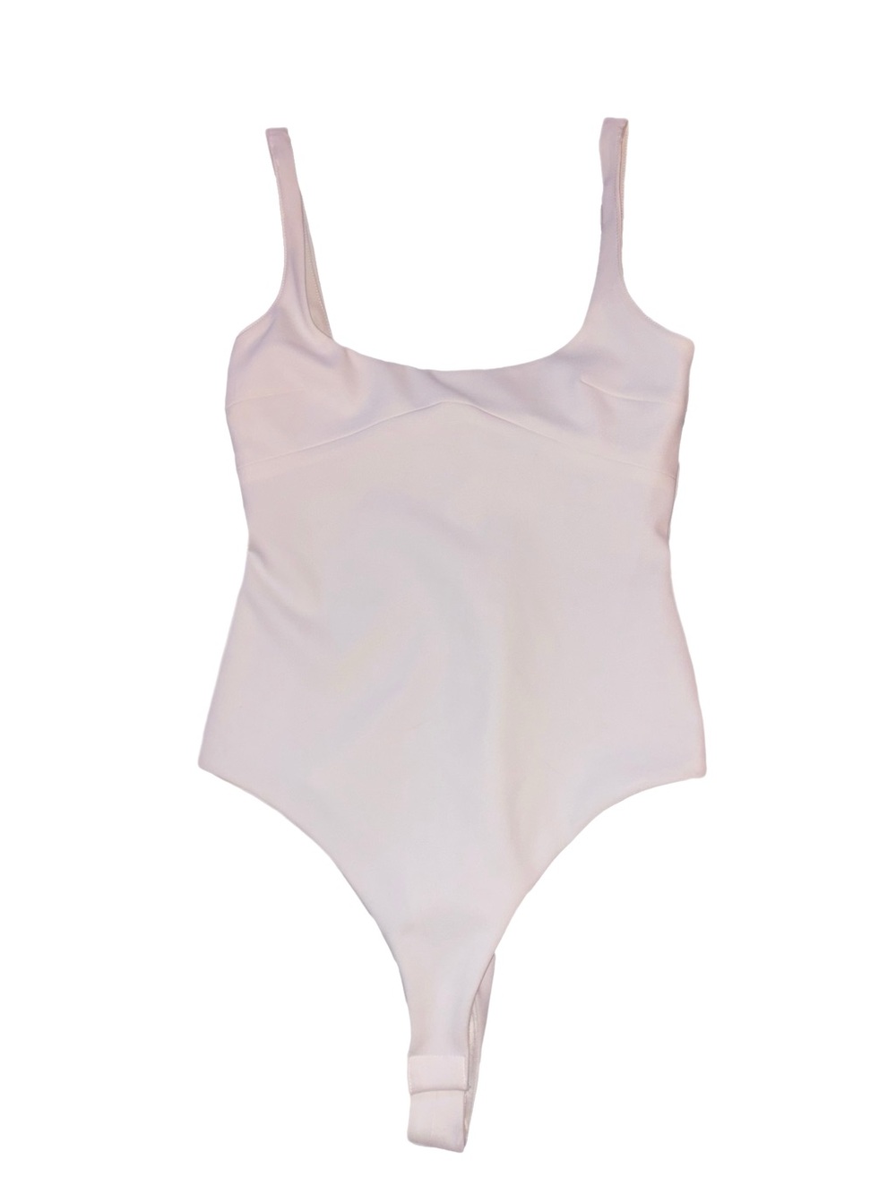 ZARA White Bodysuit Tank